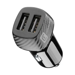 Caricatore da auto USB Cellularline Dual