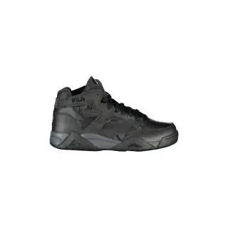 FILA Scarpe Sneakers Alte Uomo Nere con Lacci e Logo