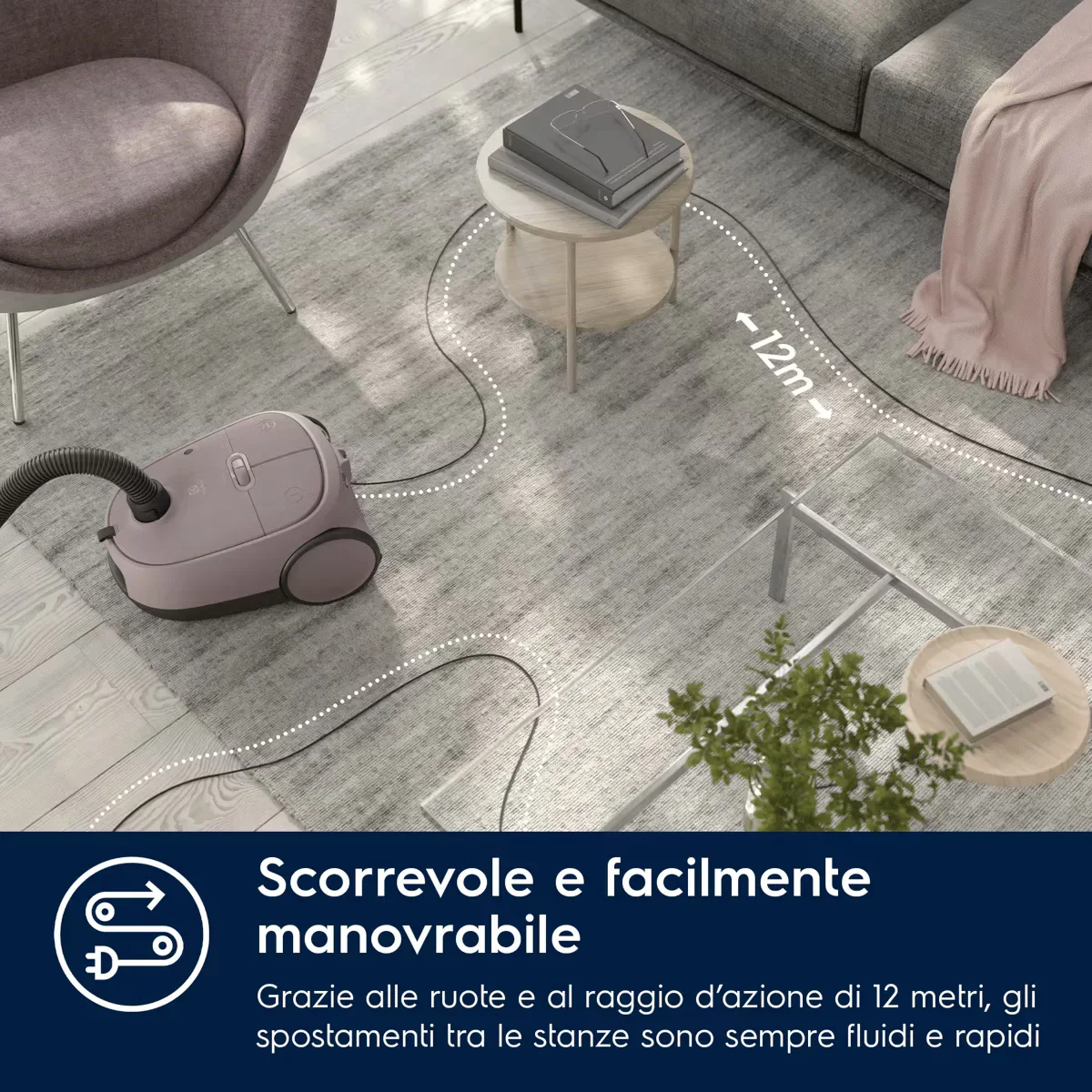 Electrolux Aspirapolvere con sacco Serie 600 EB61CWPTD - vista 6