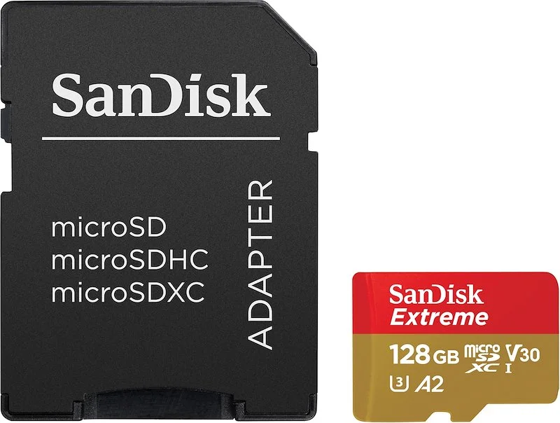 Sandisk Micro SD Extreme Microsdxc 128 GB