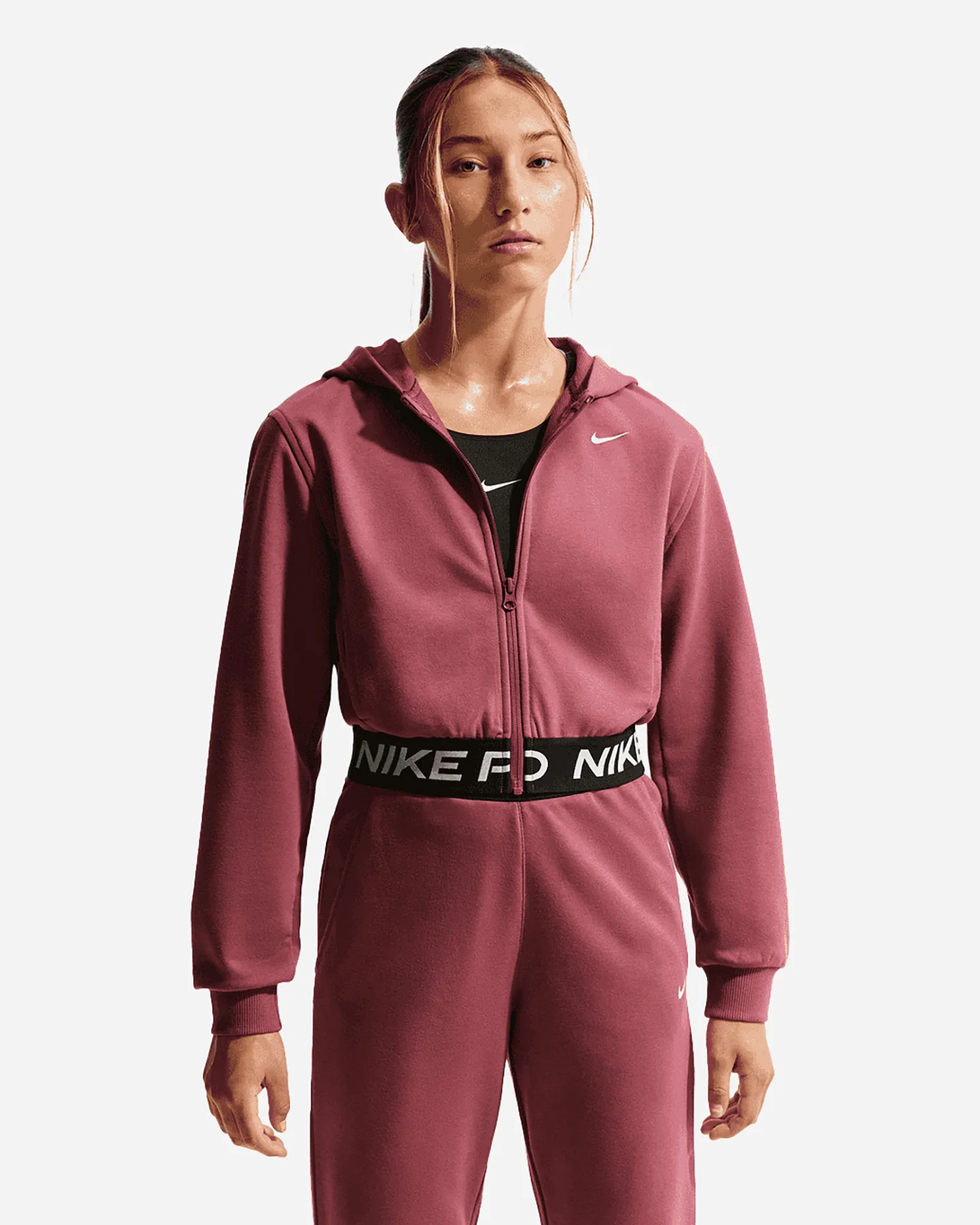 Nike Tape Pro Rise Jr - Felpa per Bambina - vista 3