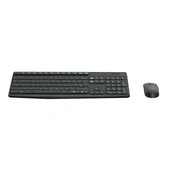 Logitech MK235 set wireless con tastiera e mouse - vista 2