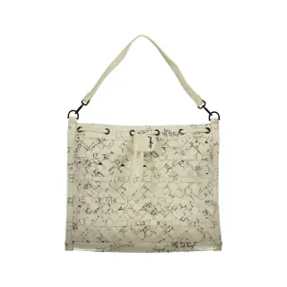 Desigual Zaino Donna Bianco Logo