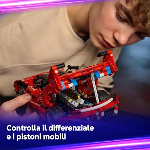 LEGO Technic Ferrari FXX K - Modellino da Costruire - vista 6