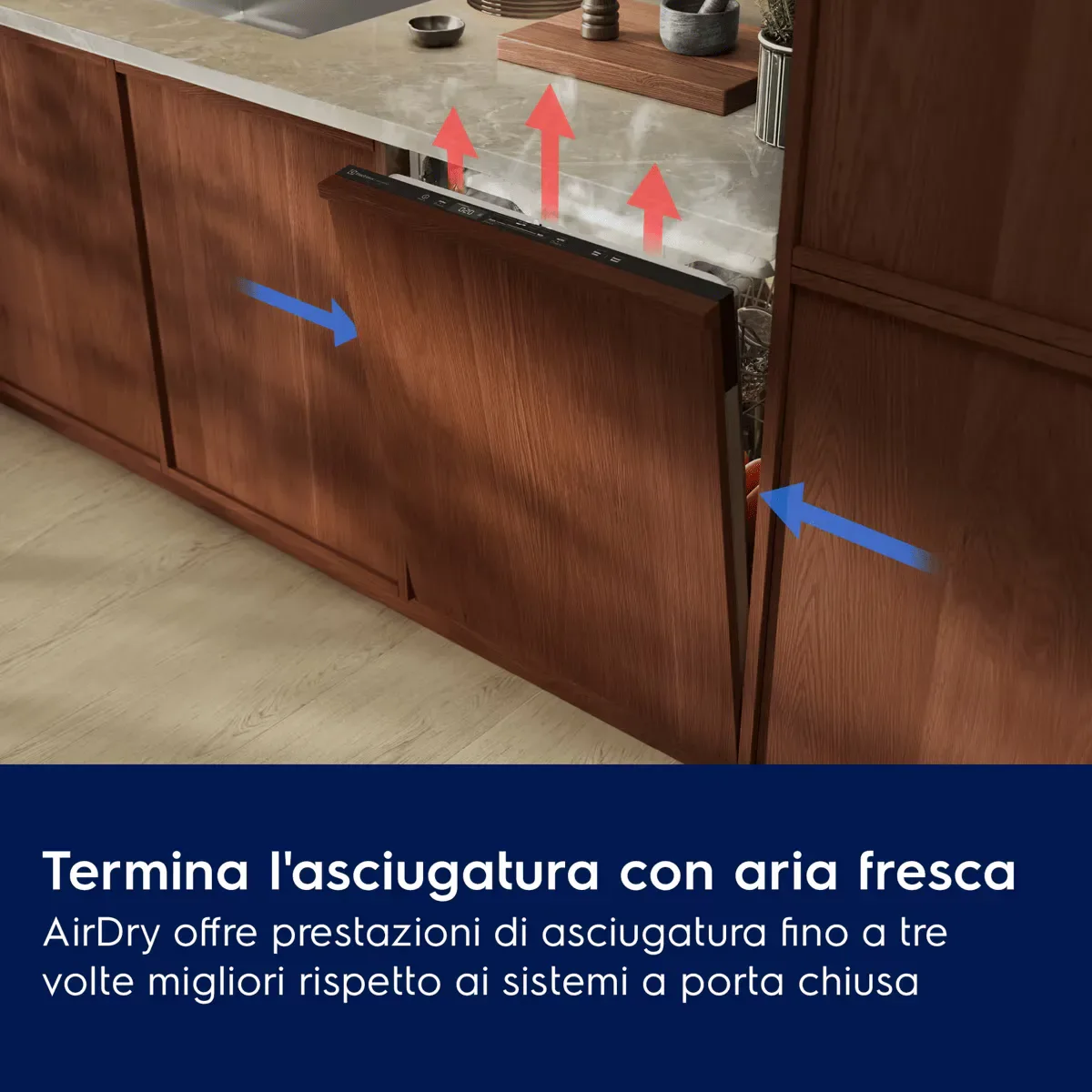 Electrolux Lavastoviglie Integrata Serie 500 AirDry 60 cm 14 coperti - vista 5