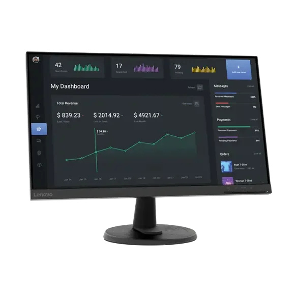 Monitor Lenovo C24-40 FHD da 23,8" - vista 2