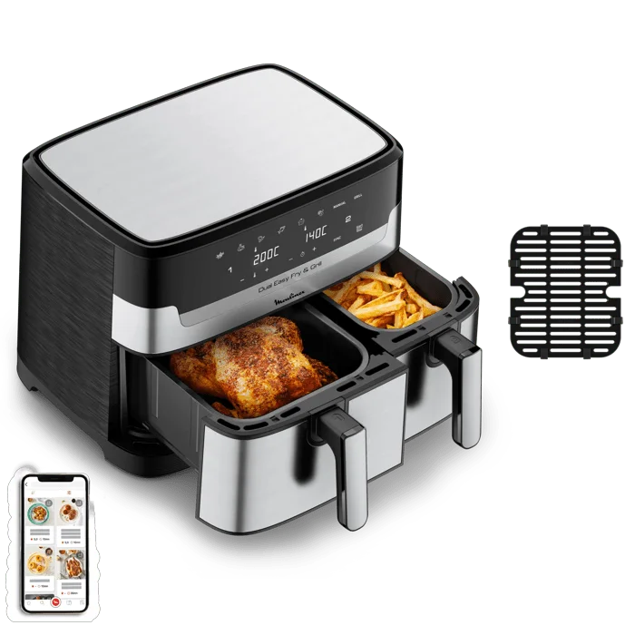 Moulinex Dual Easy Fry & Grill