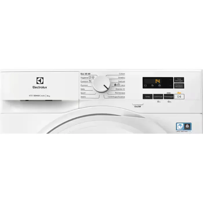 Electrolux Lavatrice serie 600 SensiCare 8 kg 1400 giri - vista 2