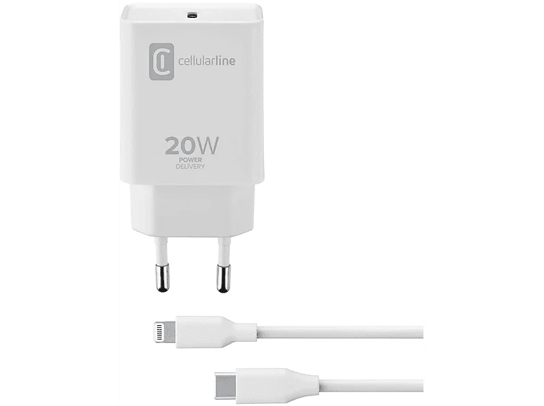 Cellularline USB-C Charger Kit 20W