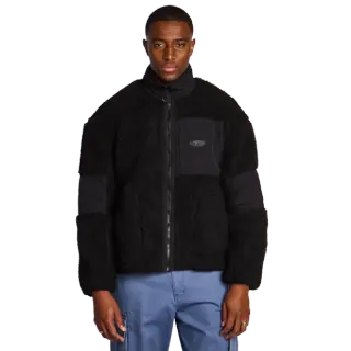 Street Cartel Leonardo Borg Full Zip Sherpa Uomo