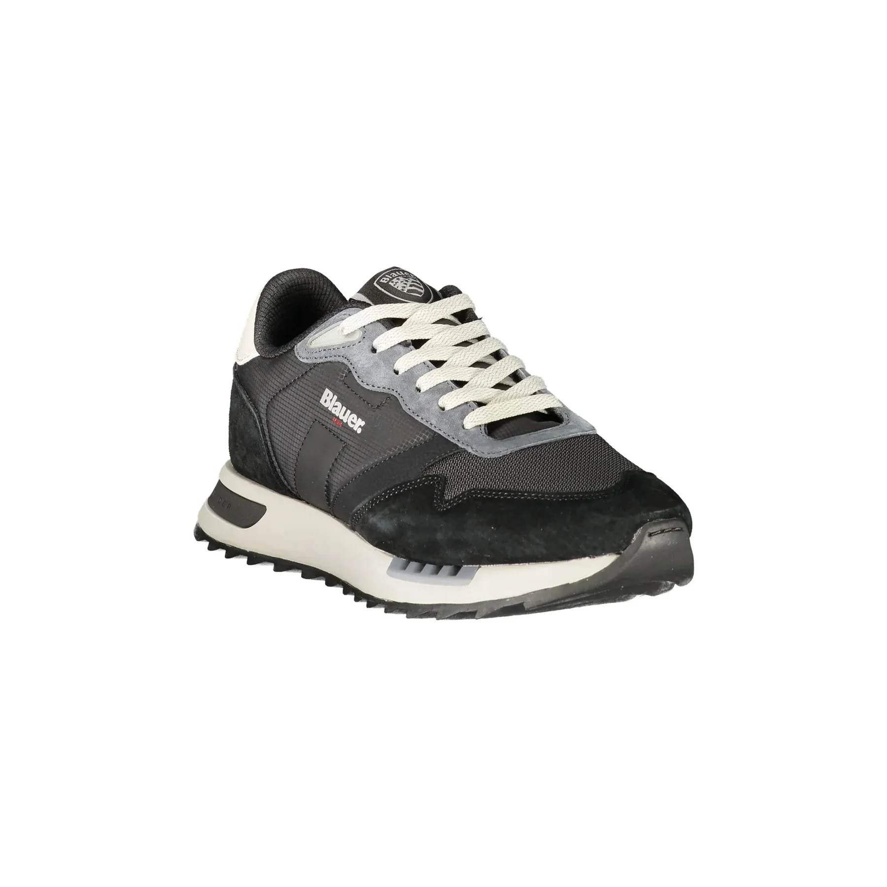 Blauer Sneakers Uomo Nere Stampa Logo - vista 2