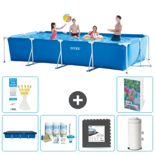 Intex Piscina Con Struttura Rettangolare