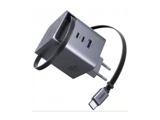 Caricabatteria UGREEN Fast Charger 100W con Cavo Retrattile