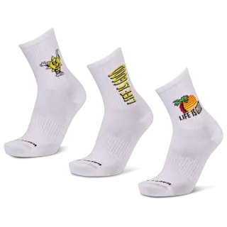 Happy Socks Crew 3 Pack Unisex - Calze