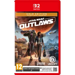 Star Wars Outlaws Gold Edition Nintendo Switch 2