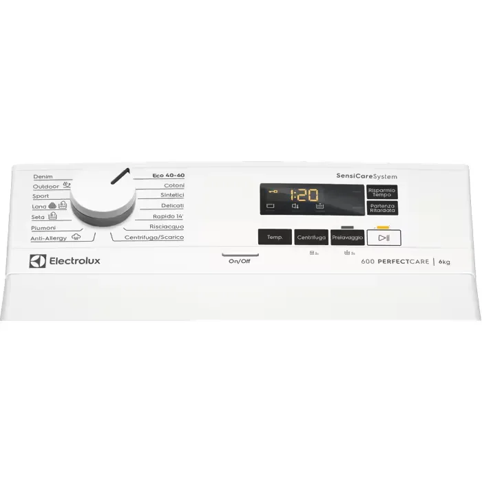 Electrolux Lavatrice a carica dall'alto serie 600 SensiCare 6 kg EW6T56A - vista 3