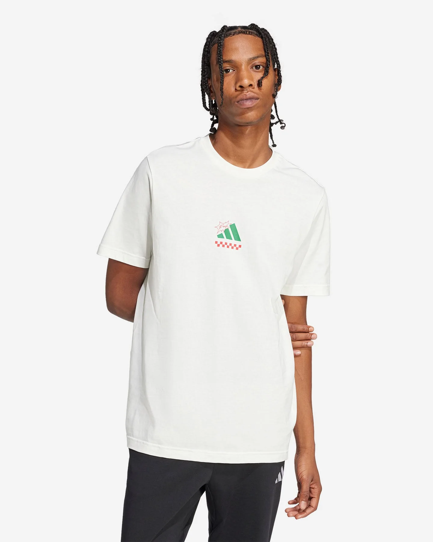 Adidas Pizza Tee M - vista 2