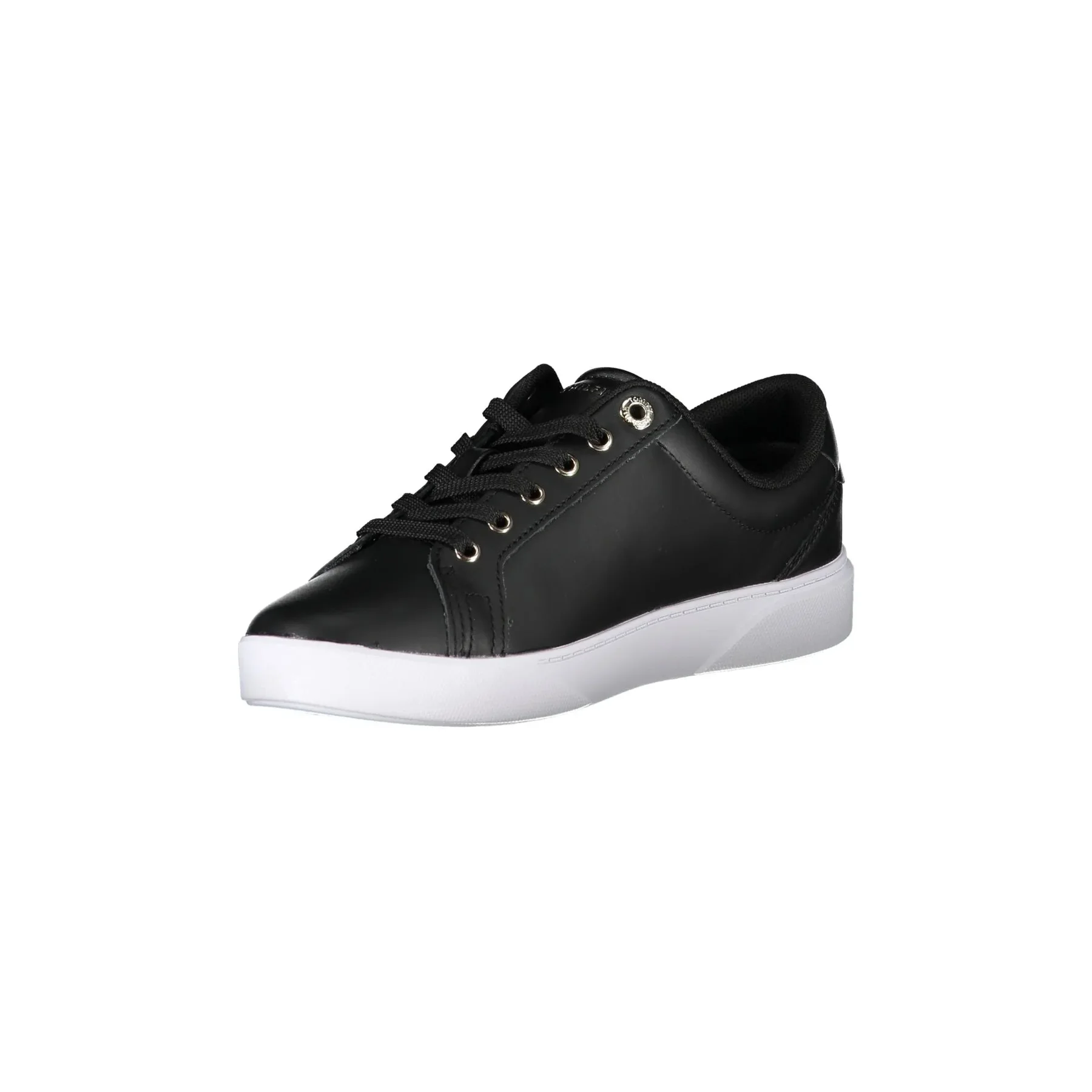 TOMMY HILFIGER Sneakers Donna Nere con Suola a Contrasto - vista 3