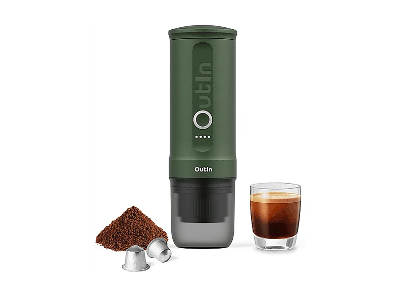 OUTIN NANO 2 in 1 - Macchina da Caffè Portatile