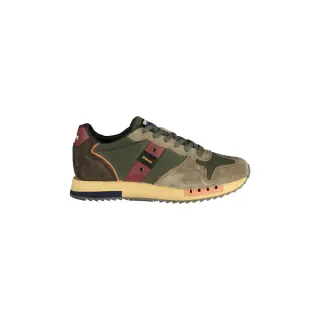 Blauer Sneakers Uomo Logo