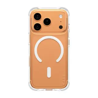 PanzerGlass CARE by Fashionable Cover Samba Trasparente con MagSafe per iPhone 17 Pro