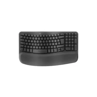 Logitech Wave Keys tastiera ergonomica Bluetooth