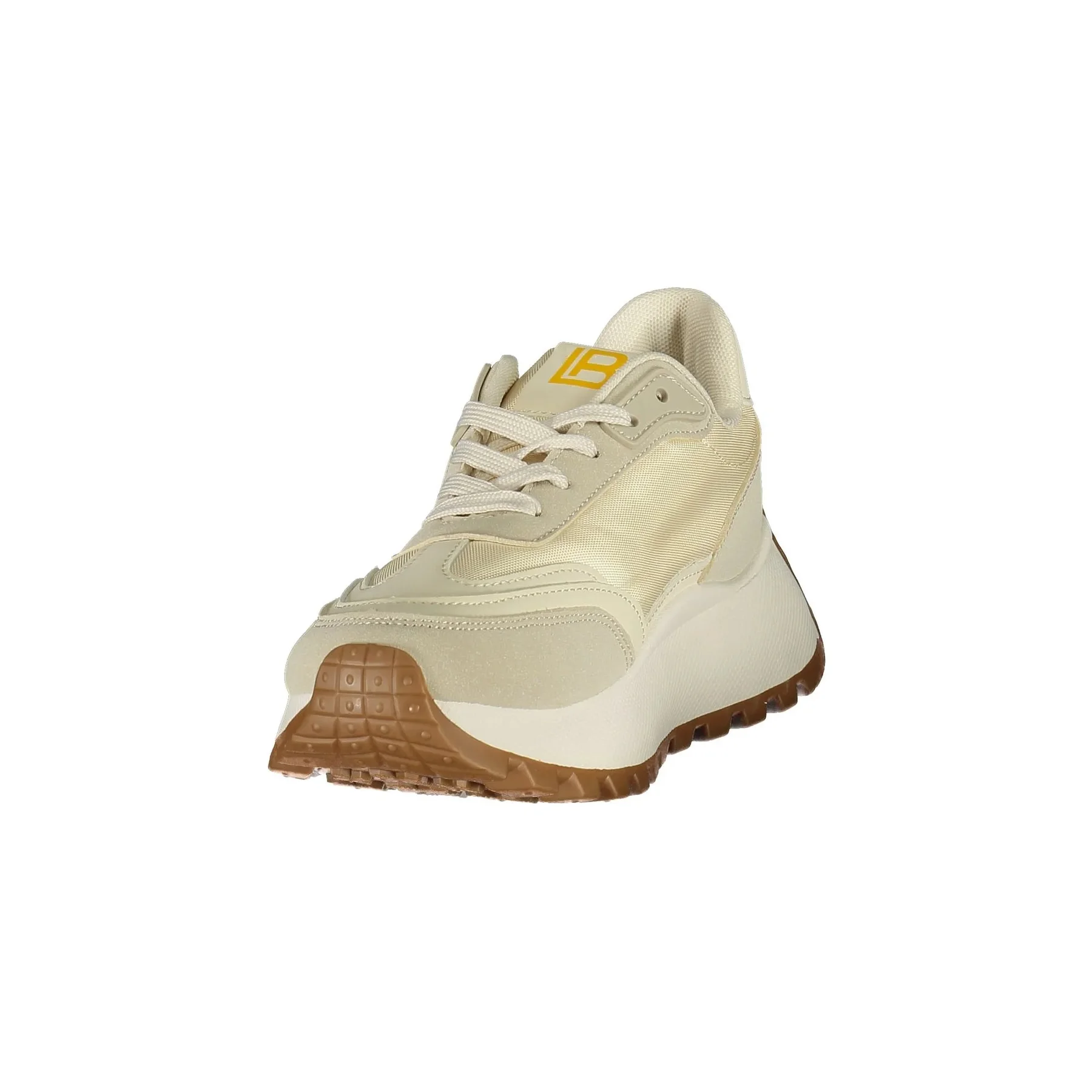 Laura Biagiotti Sneakers Donna Beige Stampa Logo - vista 2