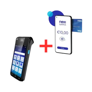 Nexi Lettore carte SmartPOS Mini + SoftPOS