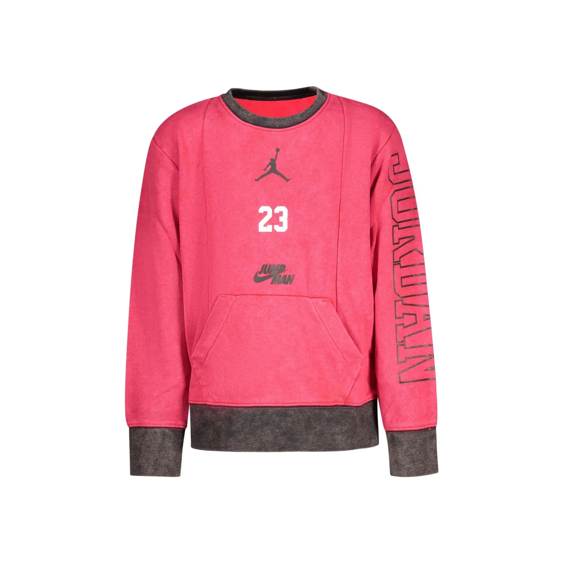Felpa Maniche Lunghe Unisex con Stampa Logo