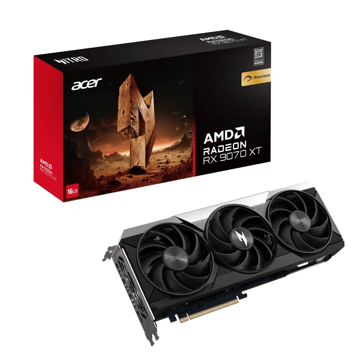 Acer Nitro Scheda Grafica Radeon™ RX 9070 XT OC 16GB