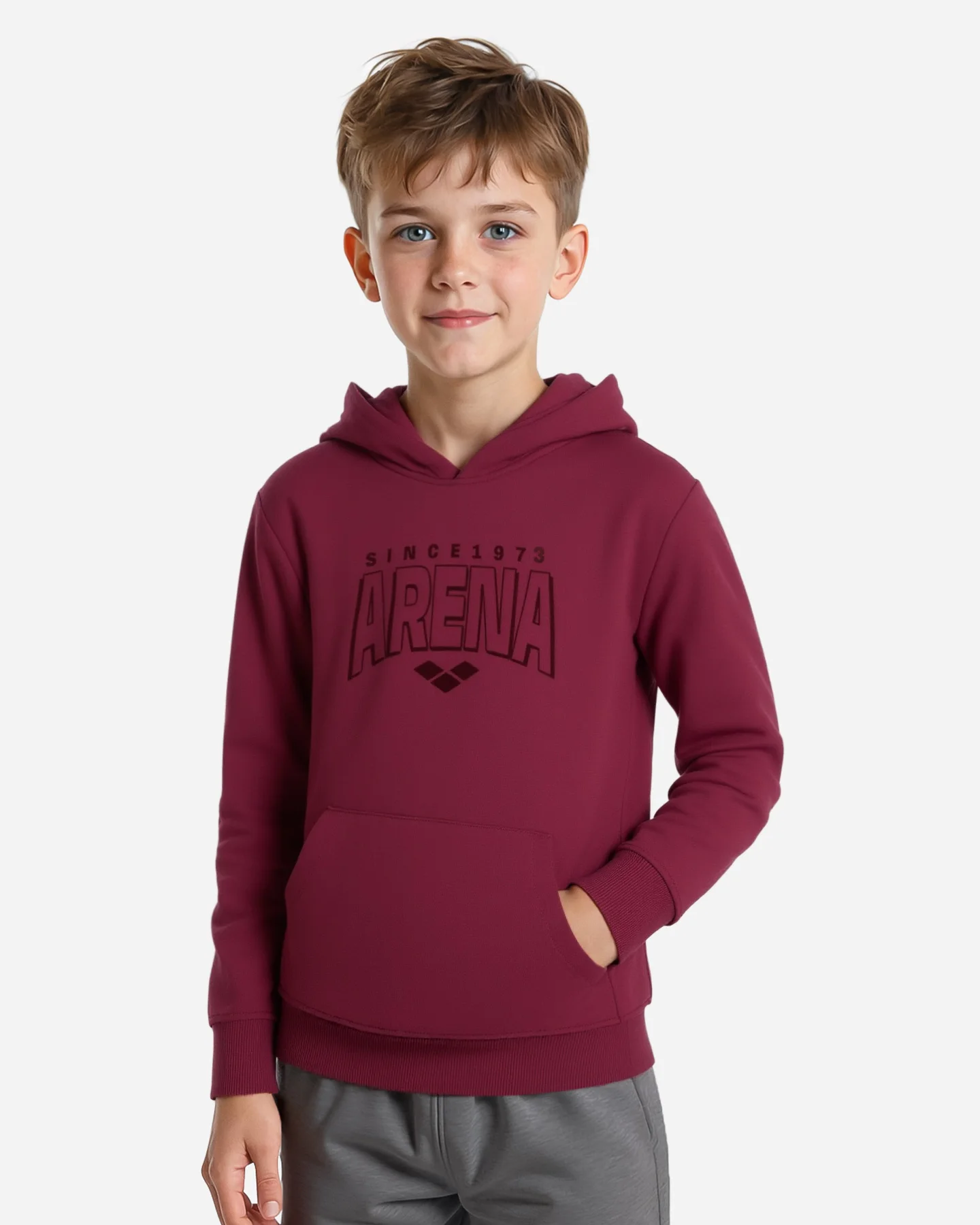 Felpa Arena Athletic Essential Jr - vista 3
