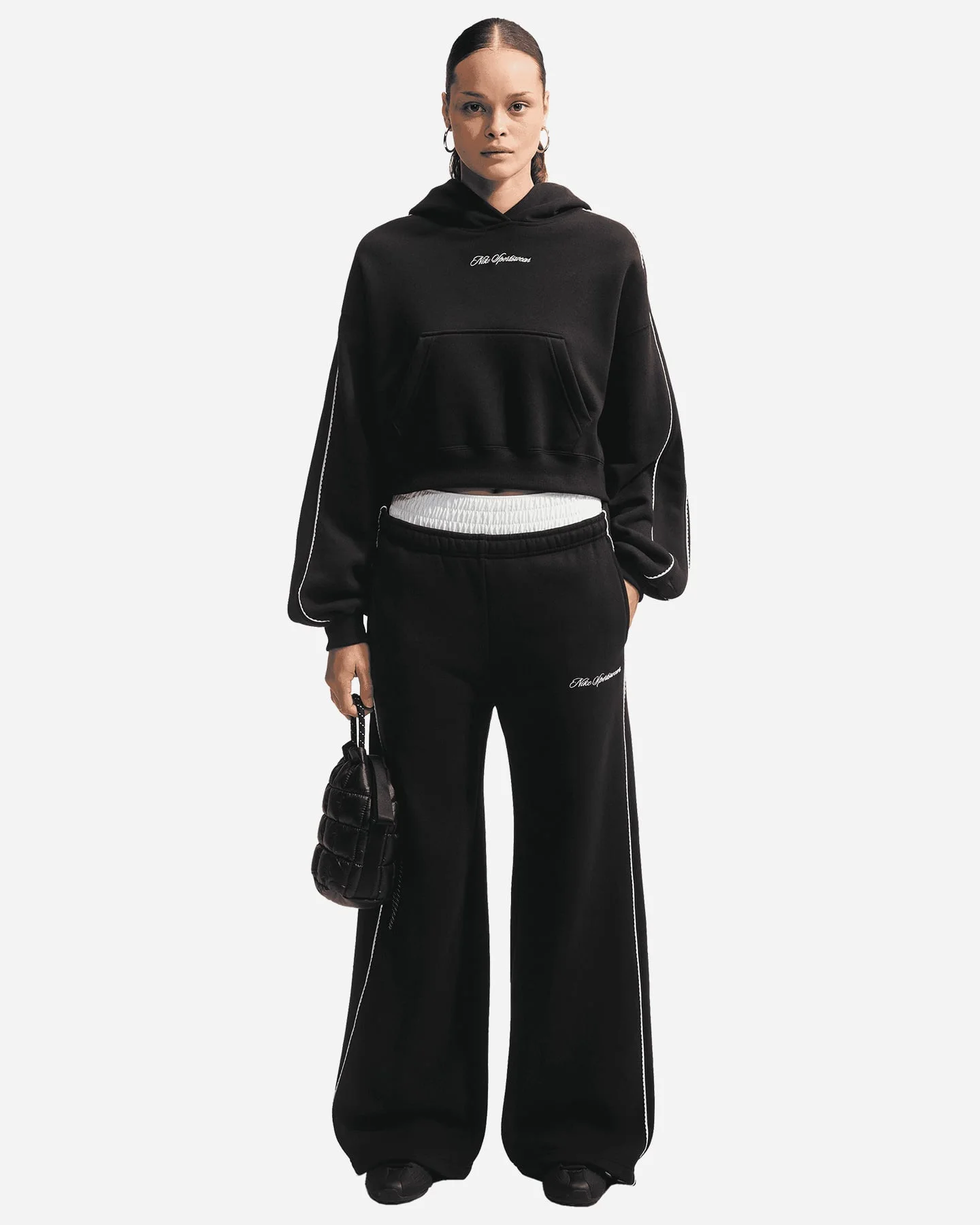Nike Crop Sclop W - vista 3