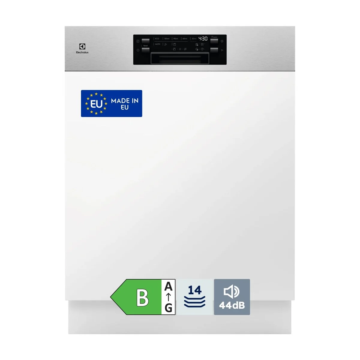 Electrolux Lavastoviglie Integrata parziale 60 cm E62IB201SX - vista 2