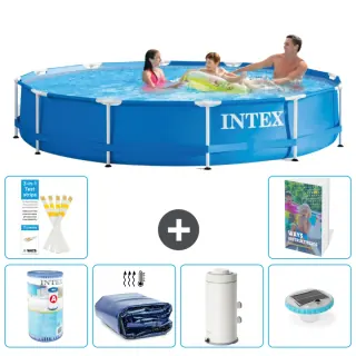 Intex Piscina Con Struttura Rotonda