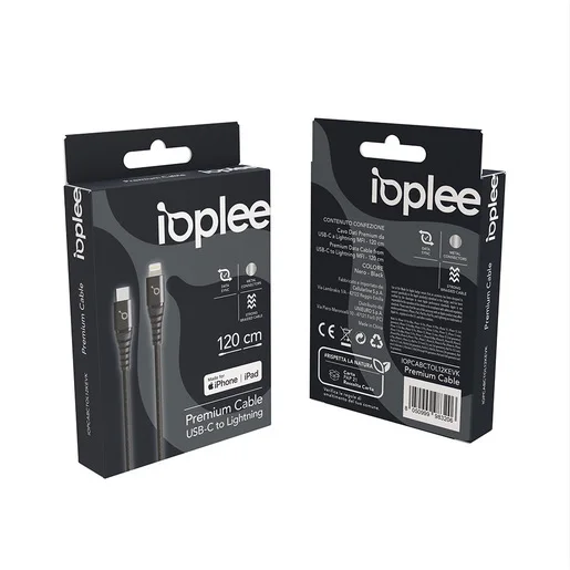 Ioplee Cavo USB-C a Lightning