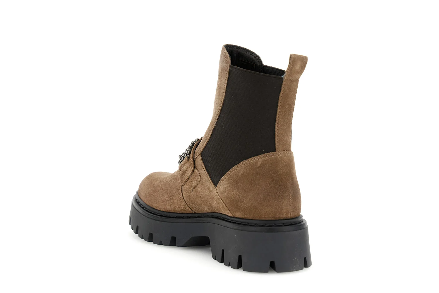 Tronchetto da donna CafèNoir con elastico in pelle scamosciata - vista 2