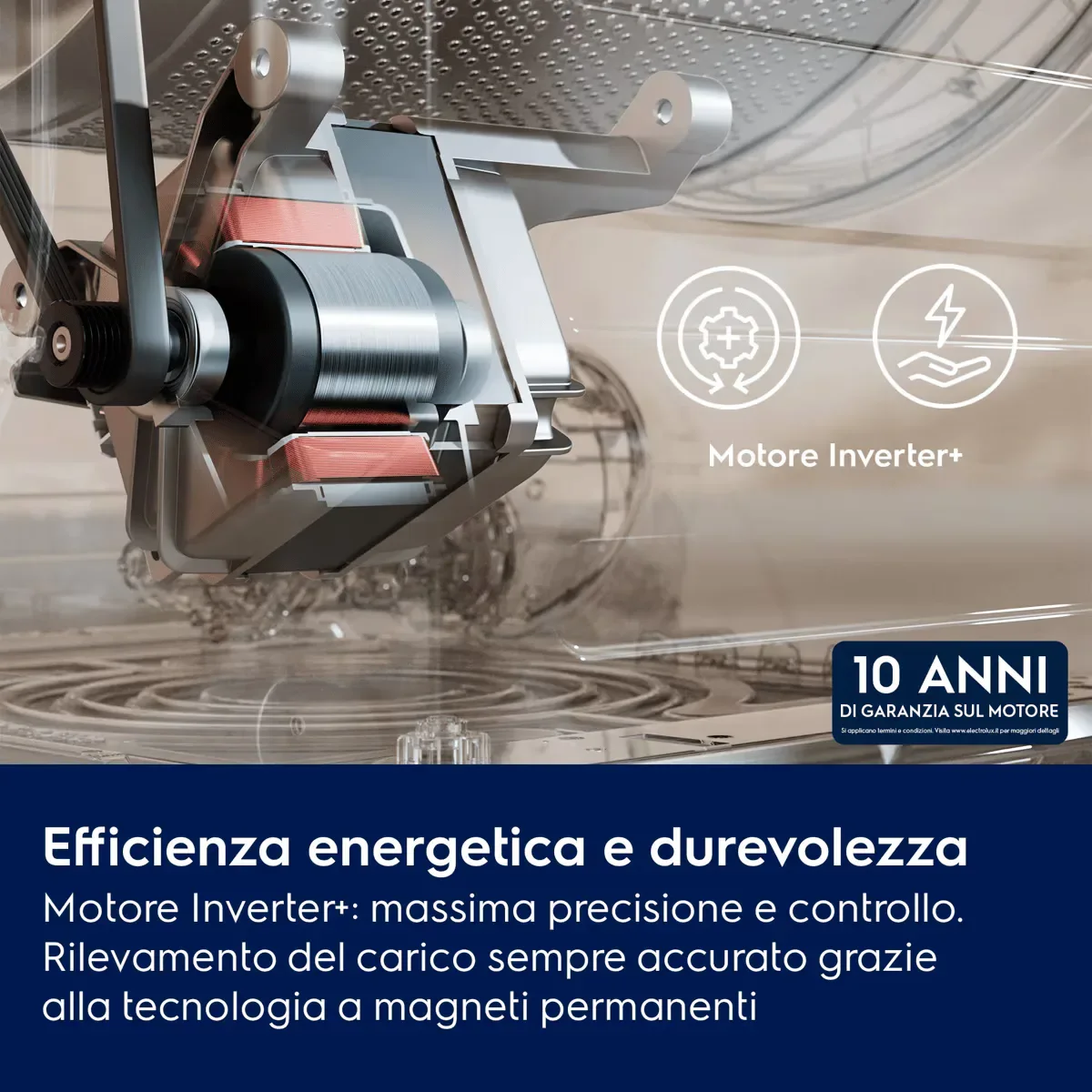 Electrolux Lavatrice serie 600 SensiCare 10.5kg 1400 giri EW6F1Z10D - vista 6