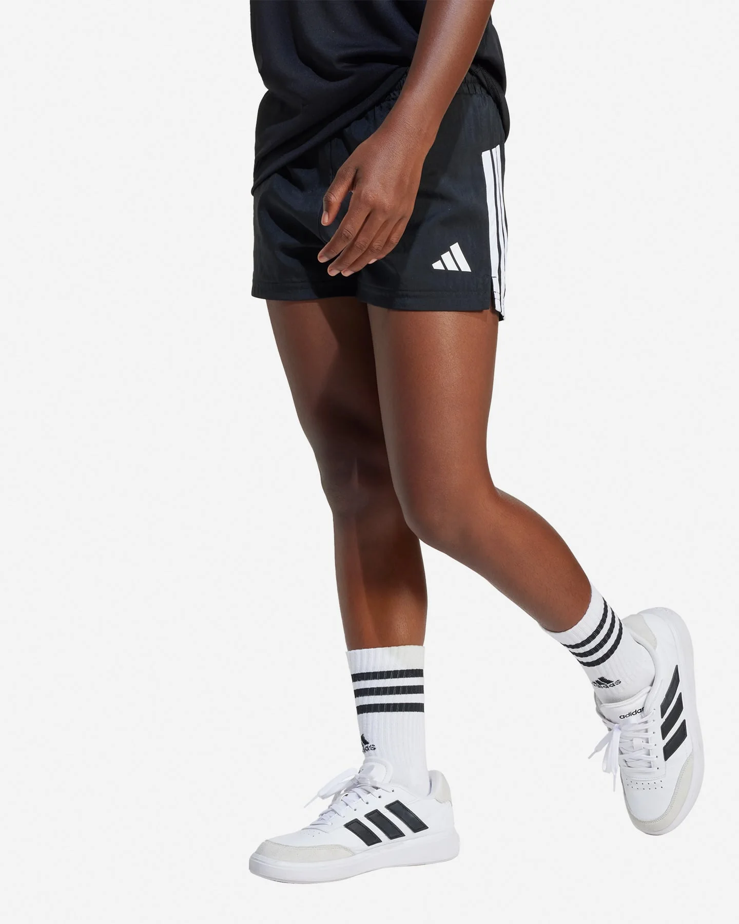 Adidas Ultralight 3stripes Jr - Pantaloncini - vista 2