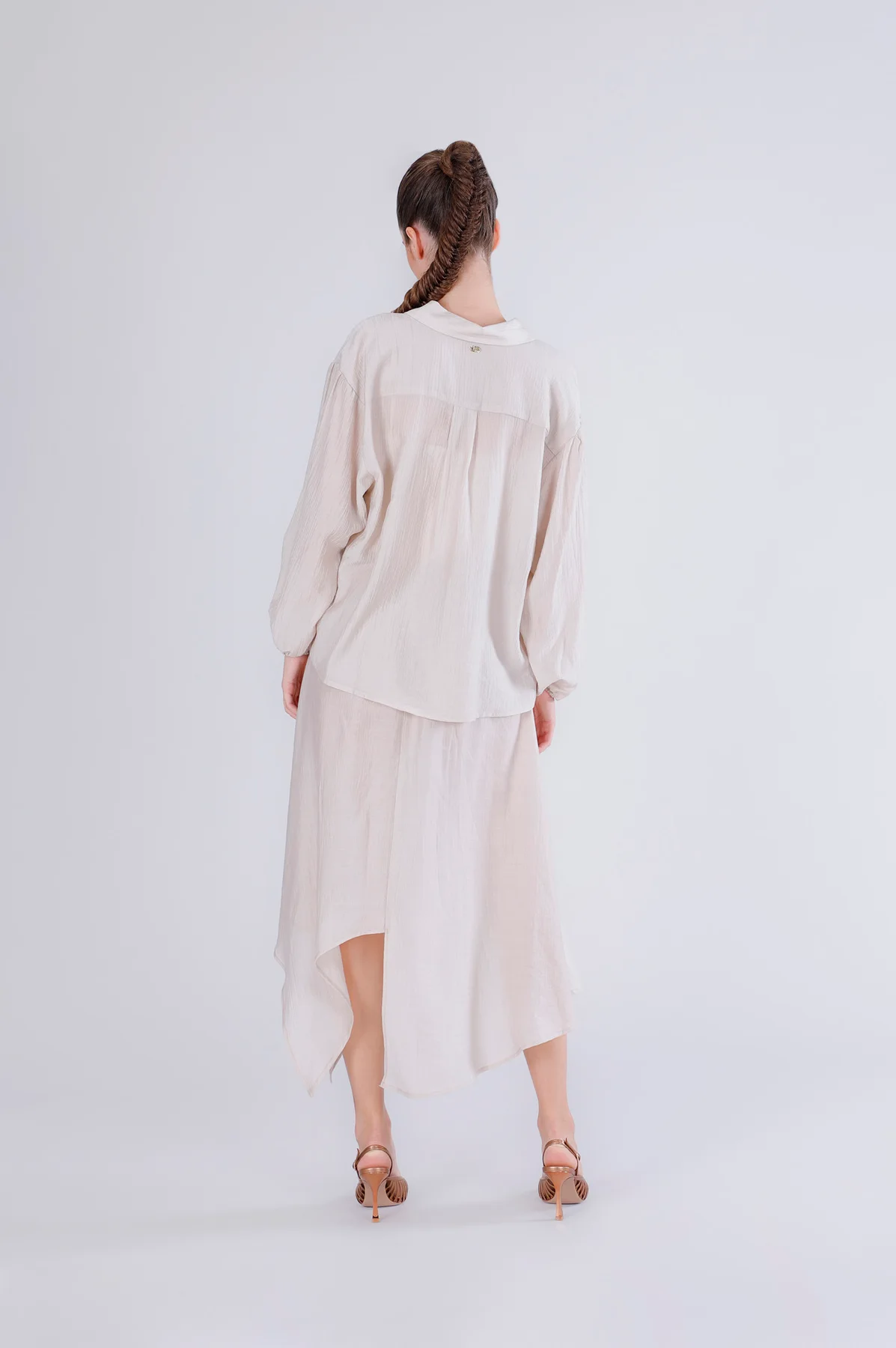 Blusa a maniche lunghe CafèNoir - vista 2
