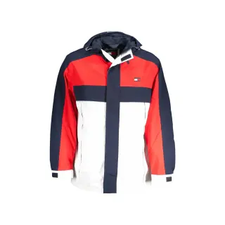Tommy Hilfiger Giubbotto Uomo Cappuccio Nylon Riciclato