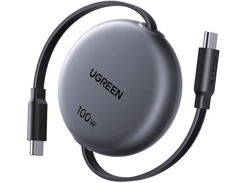 UGREEN CAVO USB-C Retrattile 100W PD Avvolgibile