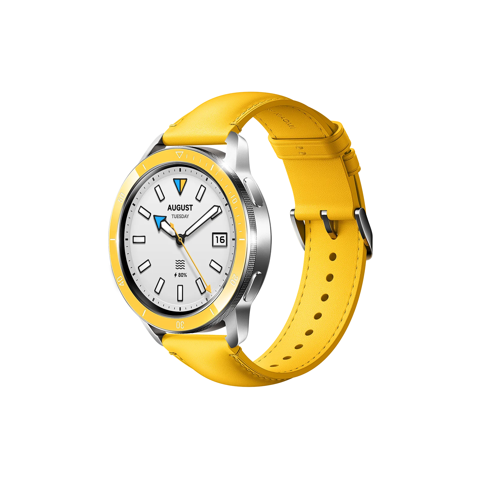 Xiaomi Watch Strap Chrome Yellow - vista 2