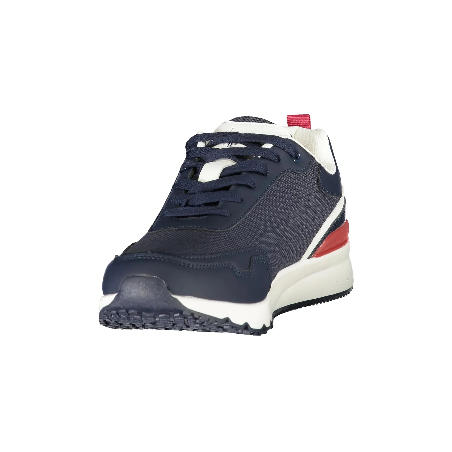 Sneakers Uomo Blu con Stampa Logo - vista 2