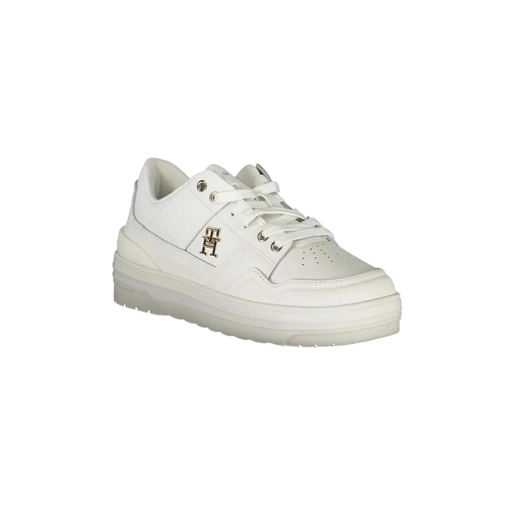 TOMMY HILFIGER Scarpe Sneakers Donna con Dettagli a Contrasto e Logo - vista 4