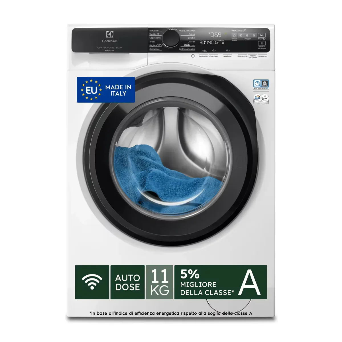 Electrolux Lavatrice Autodose 11 kg EW7F511GQ - vista 3