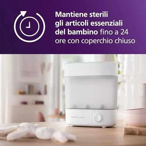 Sterilizzatore Elettrico a Vapore Philips Avent SCF291 - vista 6