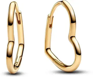 Pandora Moments orecchini cuore asimmetrico