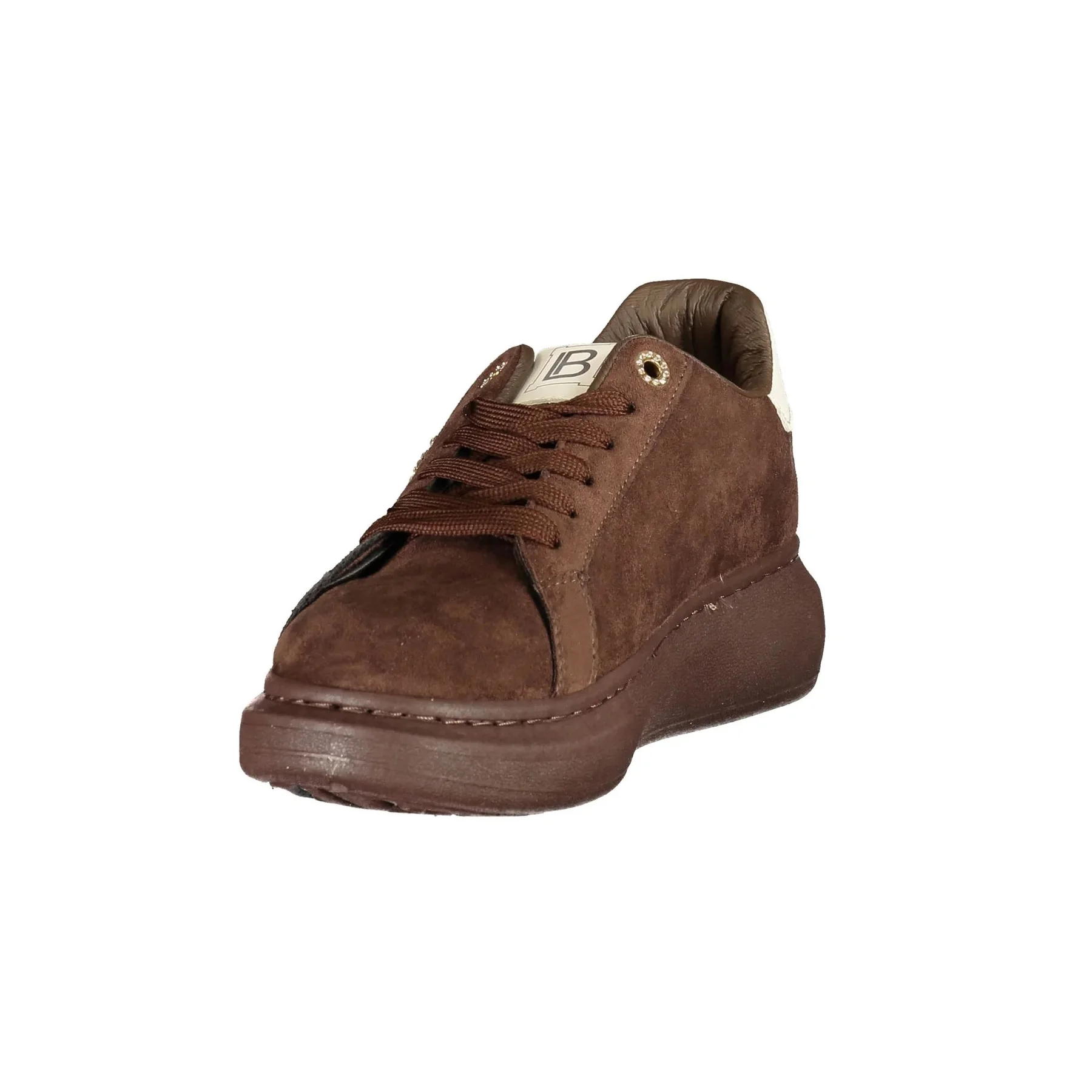 Laura Biagiotti Sneakers Donna Marroni Logo - vista 3