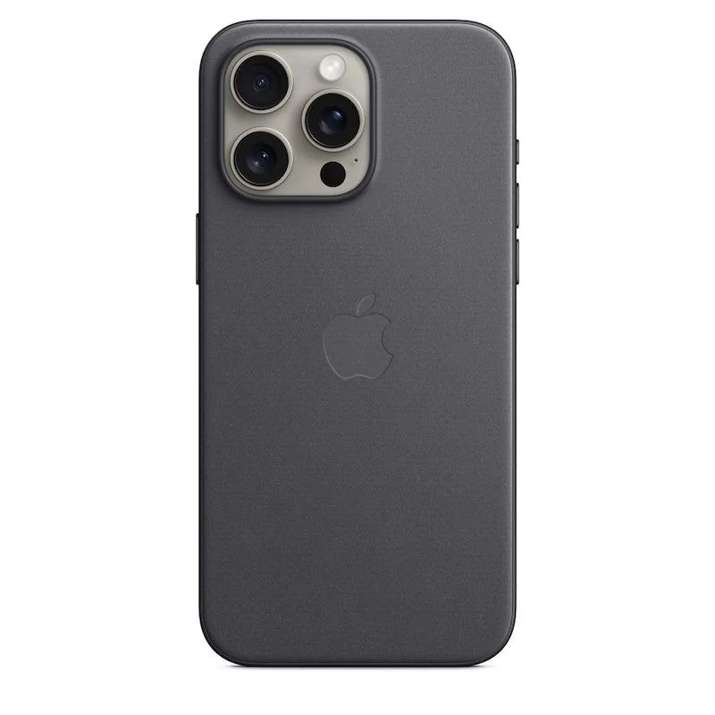 Custodia MagSafe in tessuto FineWoven per iPhone 15 Pro Max