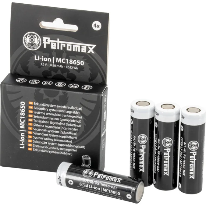 Batterie Li-Ion 18650 Petromax - vista 2